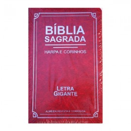 Biblia Sagrada com Harpa e Corinhos